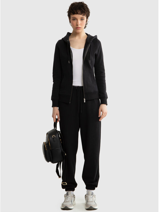 BIG STAR BIG STAR Spodnie dresowe YEVA Czarny Basic Fit