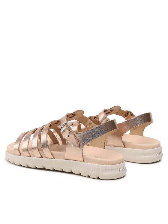 Geox Geox Sandale J Sandal Soleima Gir J35GSB000CFC7018 D Zlatna