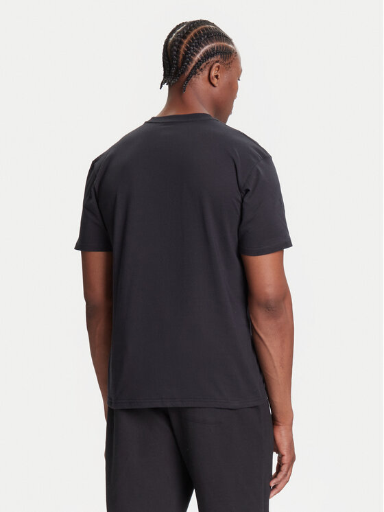 Quiksilver Quiksilver Majica Ev Mini Logo Ss EQYZT08181 Črna Regular Fit