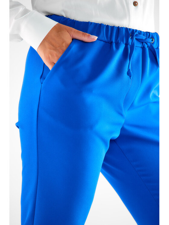 Awama Awama Dámske nohavice A532 Modrá Basic Fit