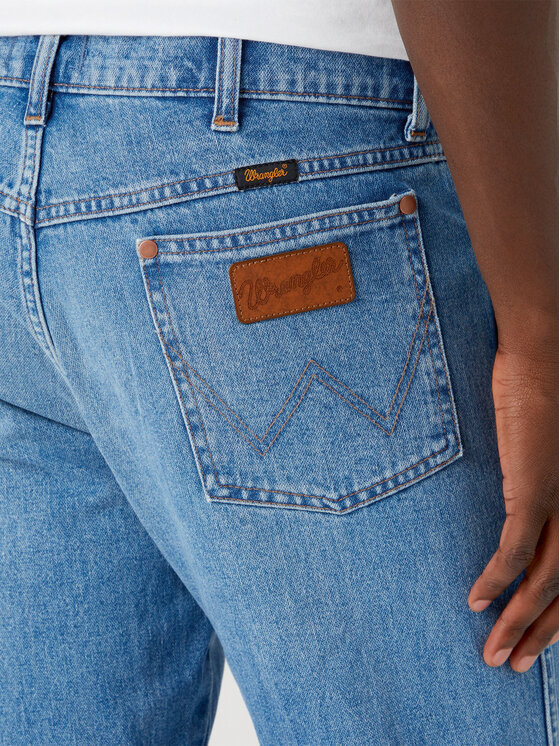 Wrangler Wrangler Jeansy Greensboro W15QEH40O 112331094 Niebieski Straight Leg