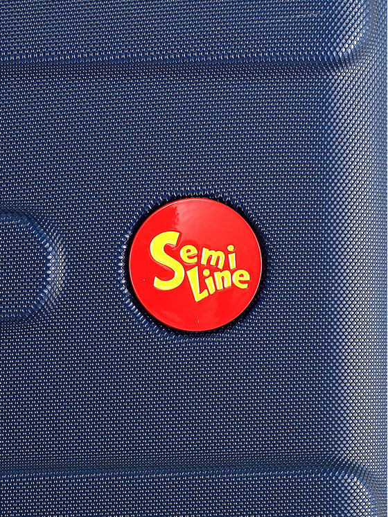 Semi Line Semi Line Közepes bőrönd T5847-2 Sötétkék