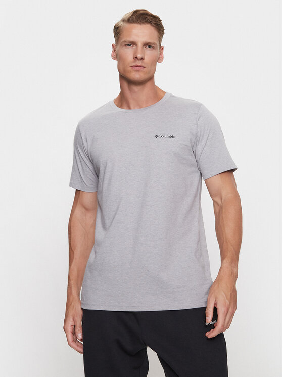 Columbia T-krekls Rapid Ridge™ Back Graphic Tee II Pelēks Regular Fit