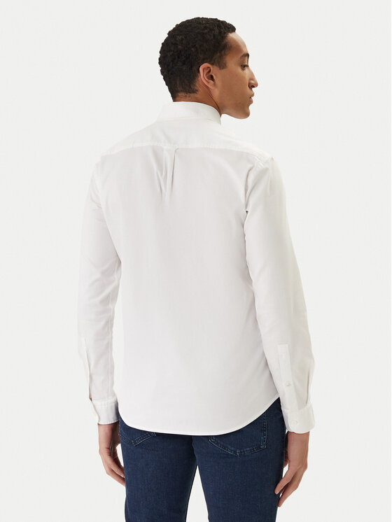 BOSS BOSS Риза Rickert 50553001 Бял Regular Fit