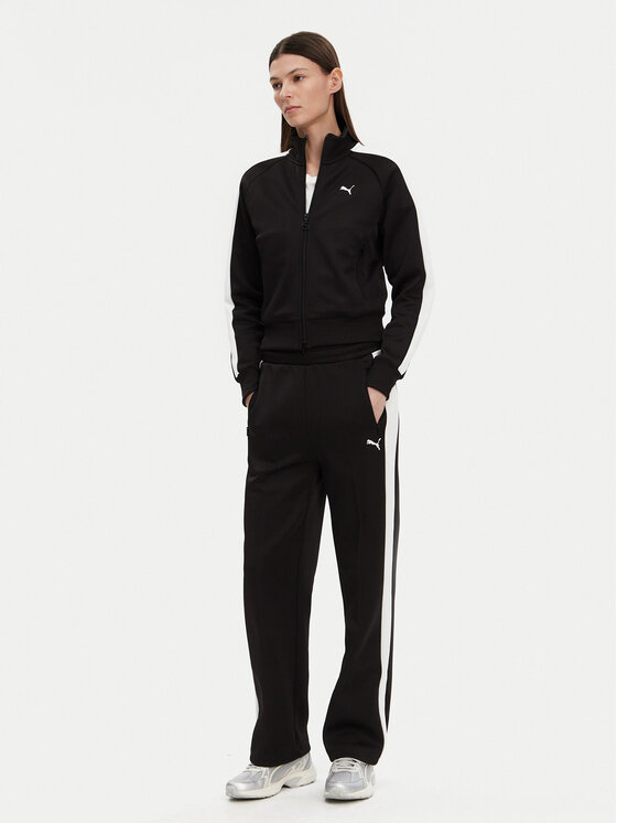Puma Puma Donji dio trenerke T7 Always On 629797 Crna Straight Fit