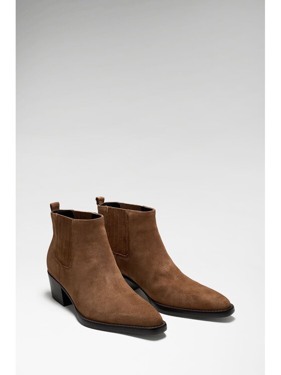 Guess Guess Botki 183334 Brązowy