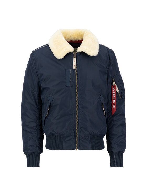 Alpha Industries Alpha Industries Kurtka bomber AI.143104-07 Granatowy Vintage Fit