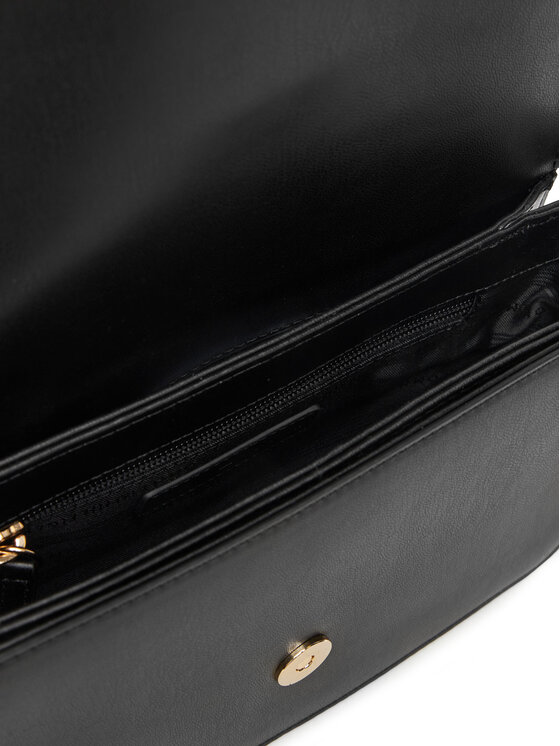 Tommy Hilfiger Tommy Hilfiger Дамска чанта Th Libre Flap Crossover AW0AW17723 Черен