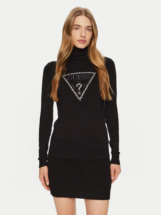 Guess Guess Rolák Piper W4BR03 Z2NQ2 Černá Regular Fit