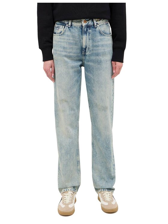 Mustang Mustang Jeansy Style Brooks Straight Niebieski Straight Fit