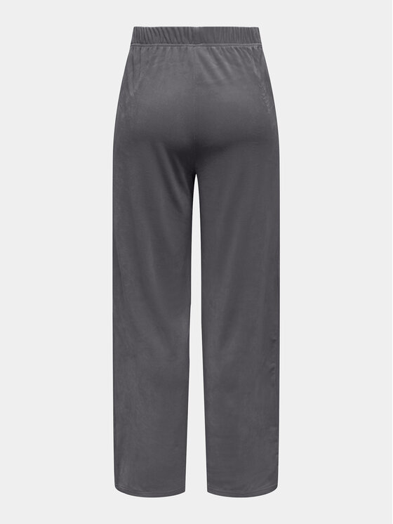 ONLY ONLY Kötött nadrág Rebel 15311822 Szürke Straight Fit
