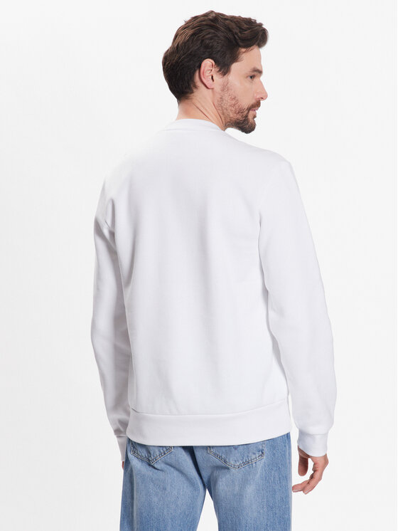 Lacoste Lacoste Μπλούζα SH9608 Λευκό Regular Fit
