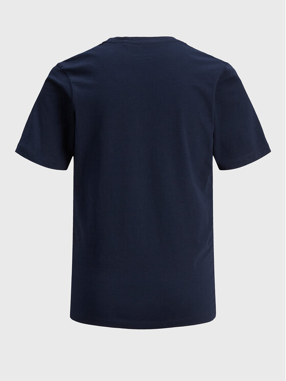 Jack&Jones Junior Jack&Jones Junior Tričko Corp Logo 12152730 Tmavomodrá Regular Fit