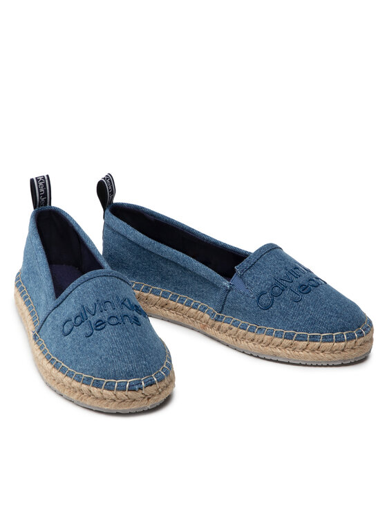 Calvin Klein Jeans Calvin Klein Jeans Espadrilės Espadrilles Denim YW0YW00577 Mėlyna