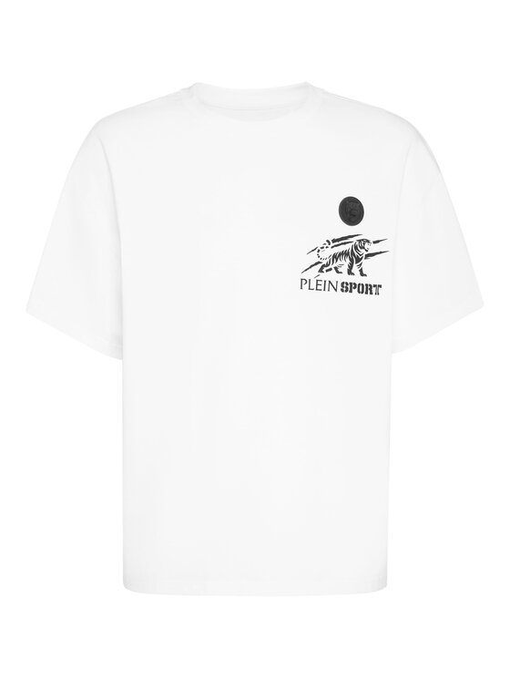 Plein Sport Plein Sport T-shirt 28485 Bianco Regular Fit