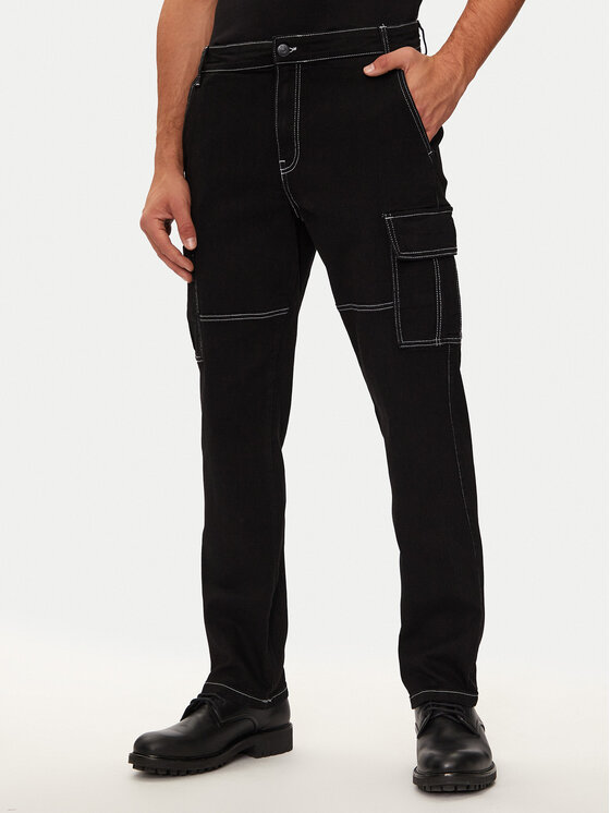 Only & Sons Only & Sons Hlače Sedge 22030724 Crna Straight Fit