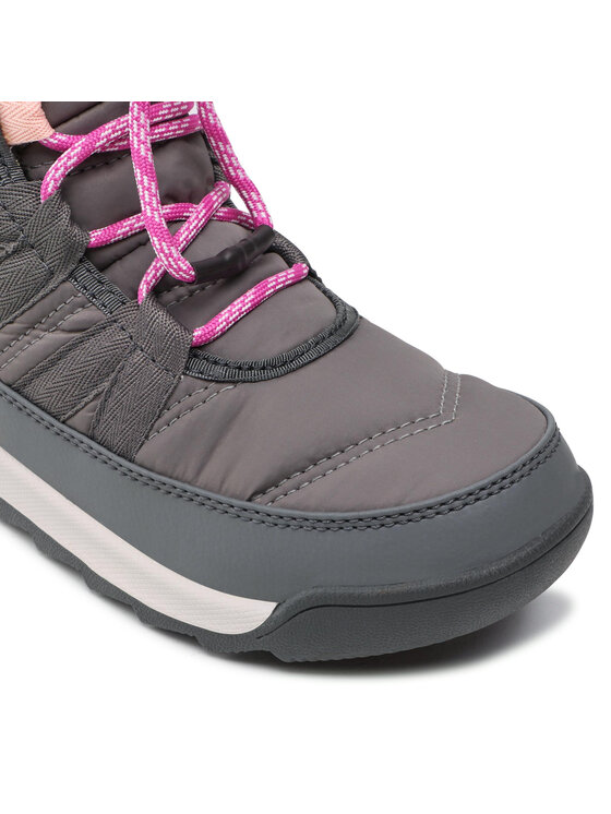 Sorel Sorel Sněhule Youth Whitney II Short Lace WP NY3903 Šedá