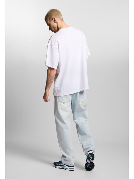 PROSTO. PROSTO. T-Shirt Plates Biały Oversize