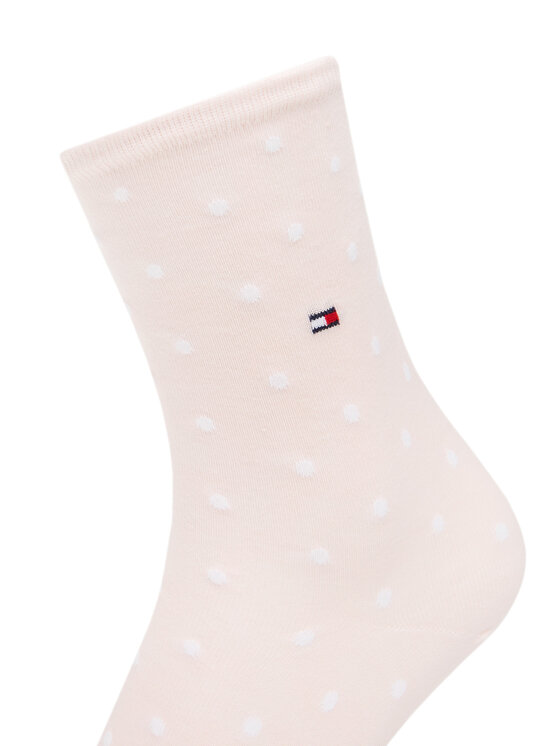 Tommy Hilfiger Tommy Hilfiger 2 sieviešu augsto zeķu pāru komplekts 100001493 Rozā