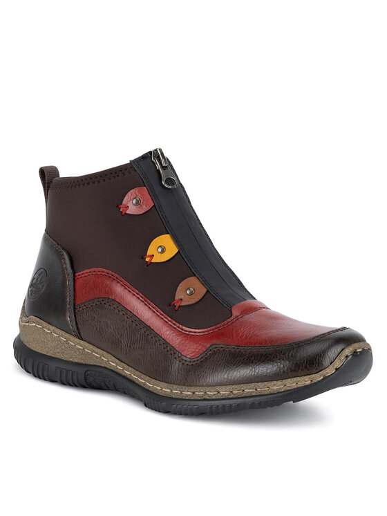 Rieker Rieker Botine N3277-25 Maro