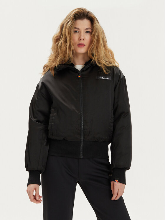 Női Ellesse Átmeneti kabát, Méret: 44, Fekete, Joanara SGP15961