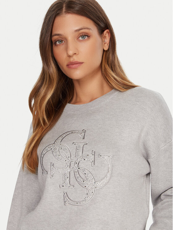 Guess Guess Светр W5BR42 Z26I2 Сірий Relaxed Fit