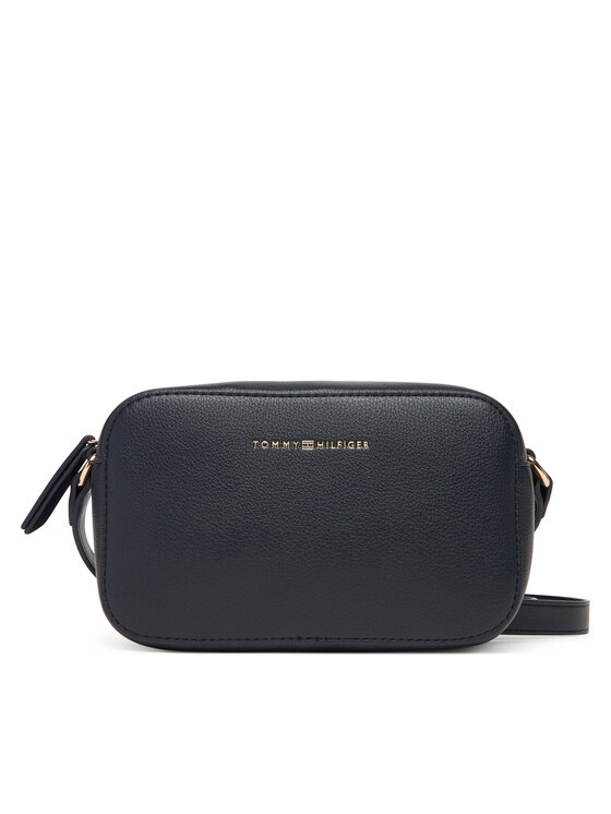 Tommy Hilfiger Tommy Hilfiger Rankinė Th Logo Camera Bag AW0AW18115 Tamsiai mėlyna