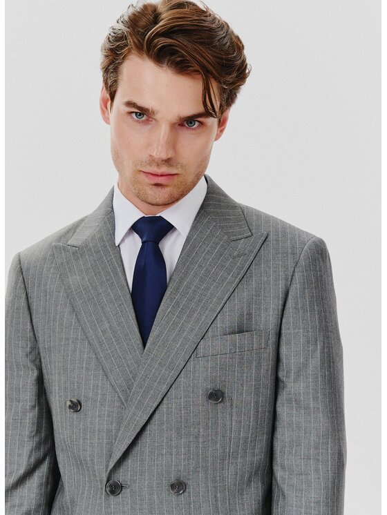 Pako Lorente Pako Lorente Marynarka P24WF-3G-004 Szary Slim Fit