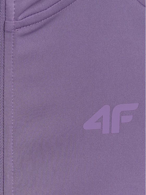 4F 4F Μπλούζα τεχνική 4FWAW25TFSWF585-53S Ροζ Regular Fit