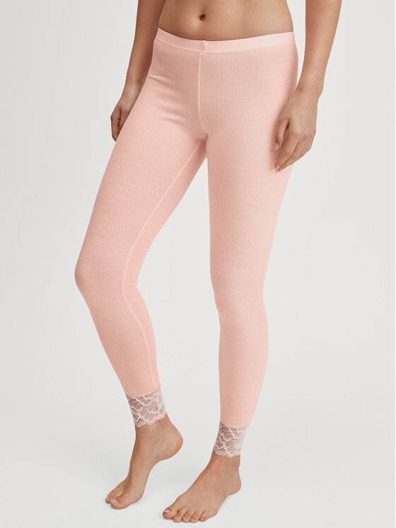 Calida Calida Legginsy 27390 Różowy Slim Fit