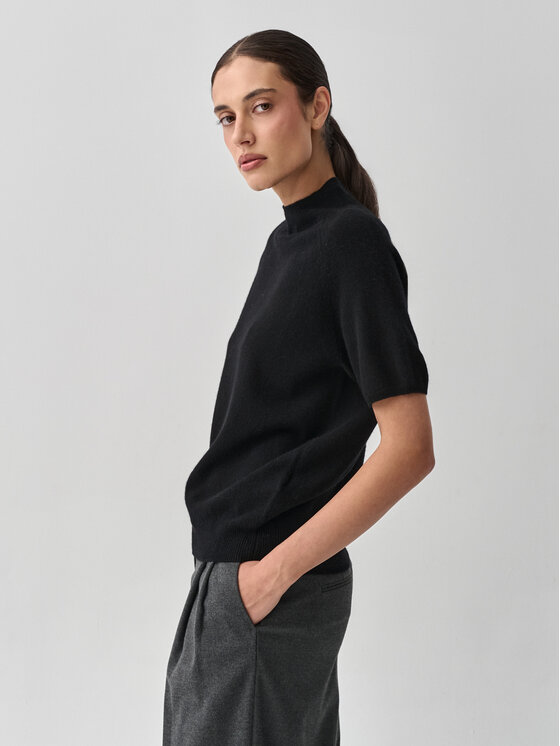 TATUUM TATUUM Svetr LENO 1 Černá Classic Fit