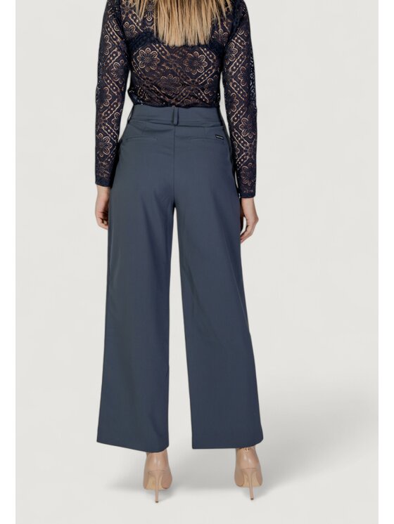 Calvin Klein Jeans Calvin Klein Jeans Παντελόνι Palazzo TAILORED WIDE LEG Γκρι Tailored Fit