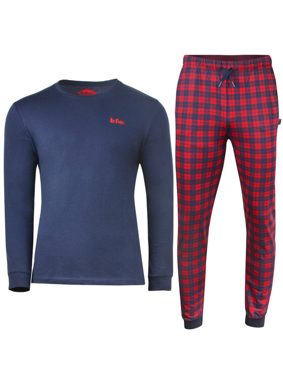 Lee Cooper Lee Cooper Bluza 2025 Granatowy Comfortable Fit