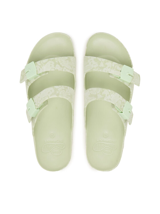 Scholl Scholl Шльопанці Bahia Med. MF00742 Зелений