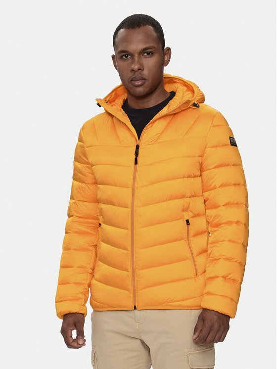 Napapijri Giubbotto invernale Aerons NP0A4GJO Arancione Regular Fit, taglia : M