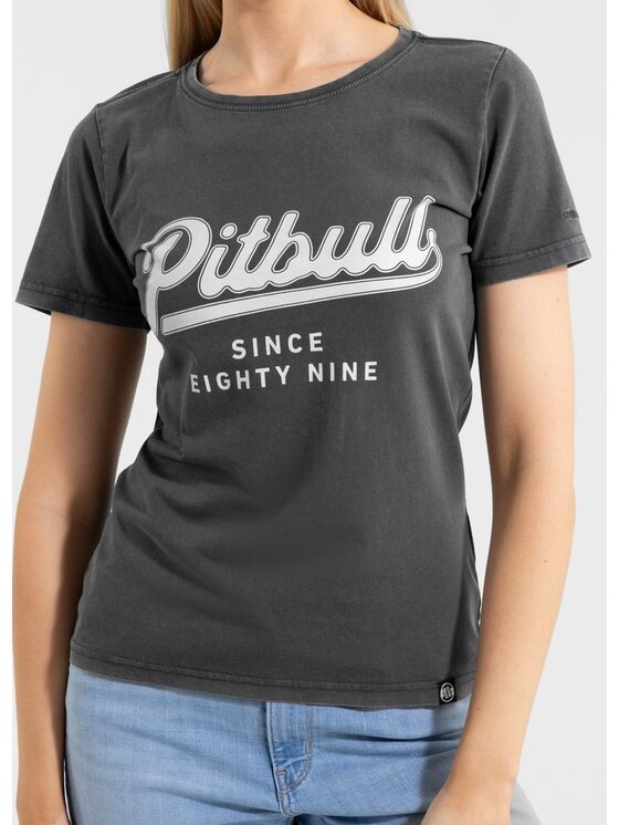 PITBULL PITBULL T-Shirt AUTOMATIC Szary Regular Fit