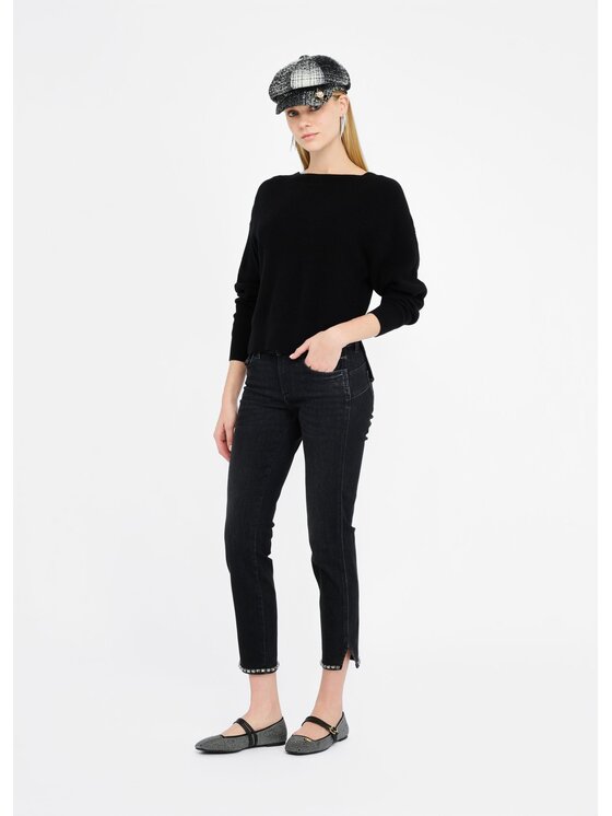 Liu Jo Liu Jo Maglione CF5245MS01922222 Nero Regular Fit