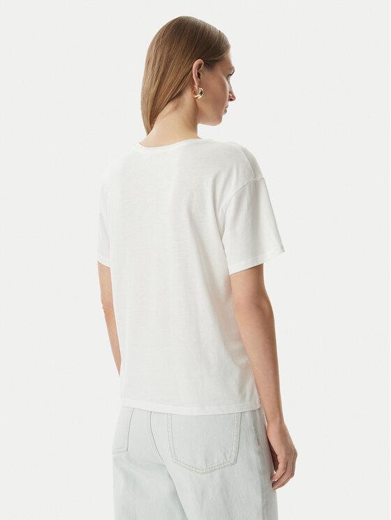 Morgan Morgan Тишърт 261-DOVE Бял Regular Fit