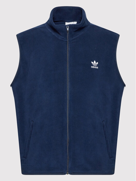 adidas adidas Prsluk adicolor 3-Stripes HK7391 Tamnoplava Relaxed Fit