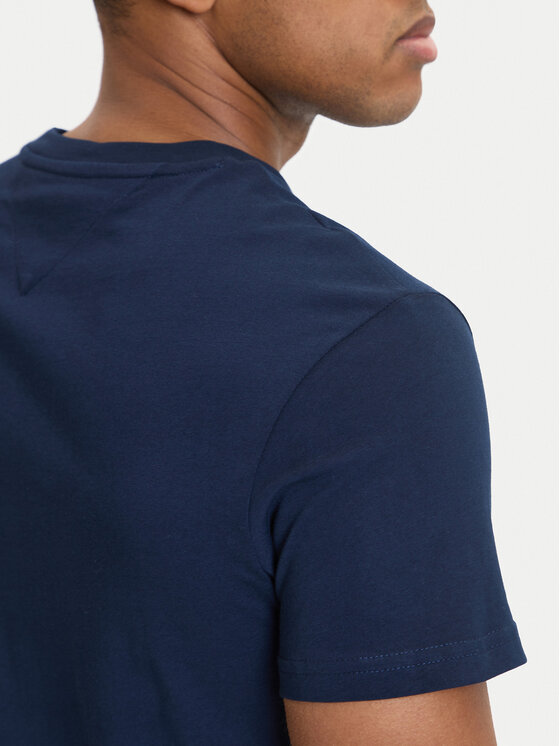 Tommy Jeans Tommy Jeans Tricou DM0DM22538 Bleumarin Slim Fit