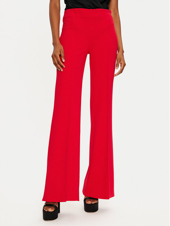Rinascimento Rinascimento Szövet nadrág 1000769327263 Piros Regular Fit
