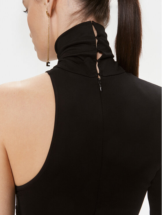 Elisabetta Franchi Elisabetta Franchi Официална рокля AB-555-41E2-V680 Черен Slim Fit