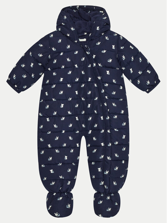 United Colors Of Benetton United Colors Of Benetton Zimski kombinizon 2UWJAT002 Modra Regular Fit