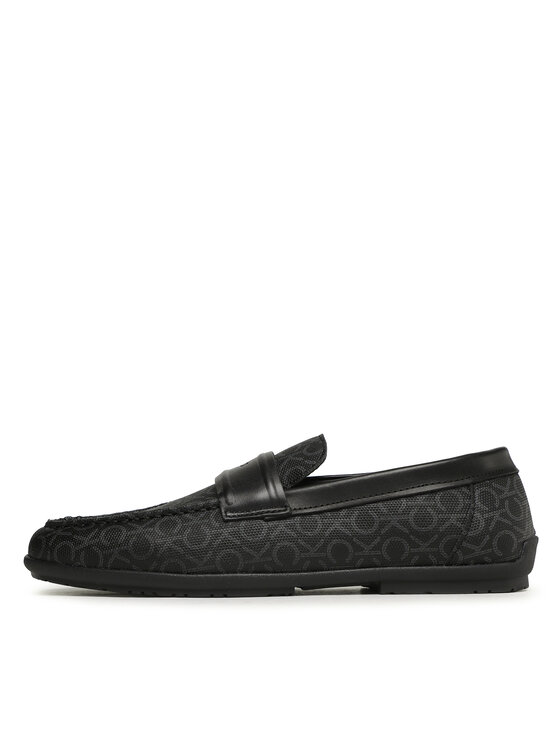 Calvin Klein Calvin Klein Mokasini Driving Shoe Cv Mono HM0HM00521 Črna