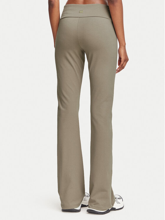 EA7 Emporio Armani EA7 Emporio Armani Legginsy 7W000460 AF12484 U6100 Beżowy Flare Fit