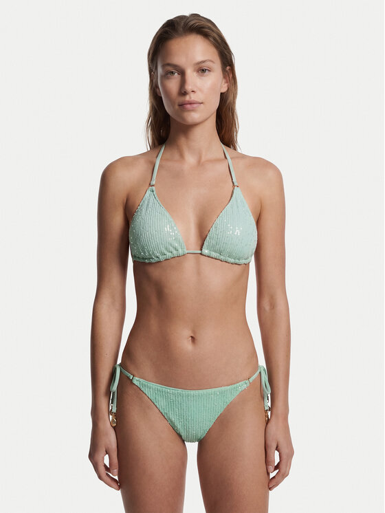Guess Guess Góra od bikini E6GJ07 KBMV0 Zielony