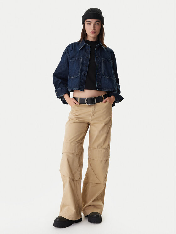 G-Star Raw G-Star Raw Τζιν πουκάμισο D26851-E090 Σκούρο μπλε Boxy Fit