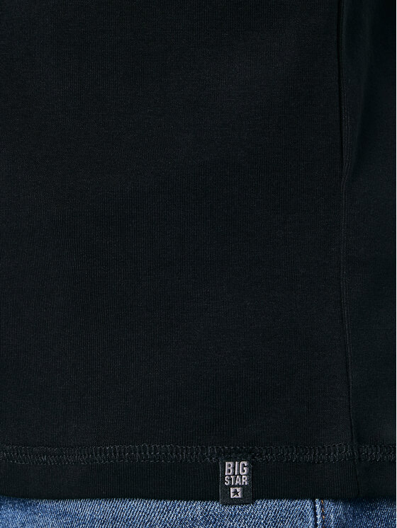 BIG STAR BIG STAR Koszula CLASSICAL Czarny Slim Fit