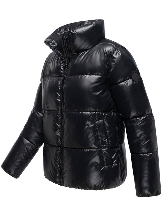 Marikoo Marikoo Kurtka zimowa Hazalee Czarny Regular Fit
