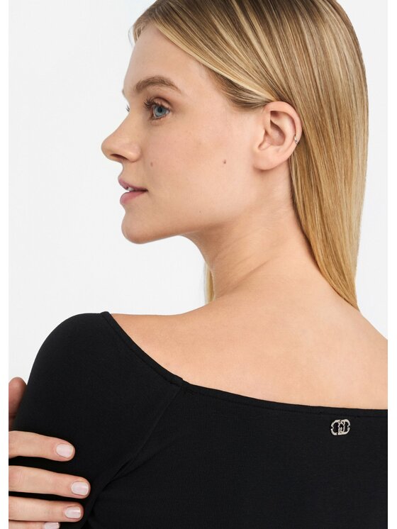 Liu Jo Liu Jo T-shirt UF5255J499022222 Nero Regular Fit